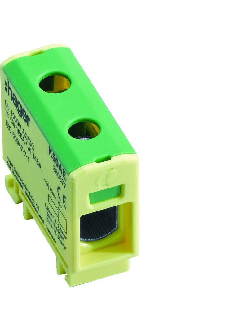 Zacisk uniwersalny Al/Cu PE 50mm2 K50AE HAGER