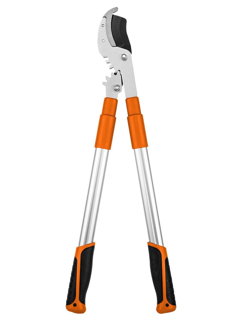 Kowadełkowy sekator do gałęzi 670 mm, zakres do 42 mm, przekładnia, teleskopowe uchwyty