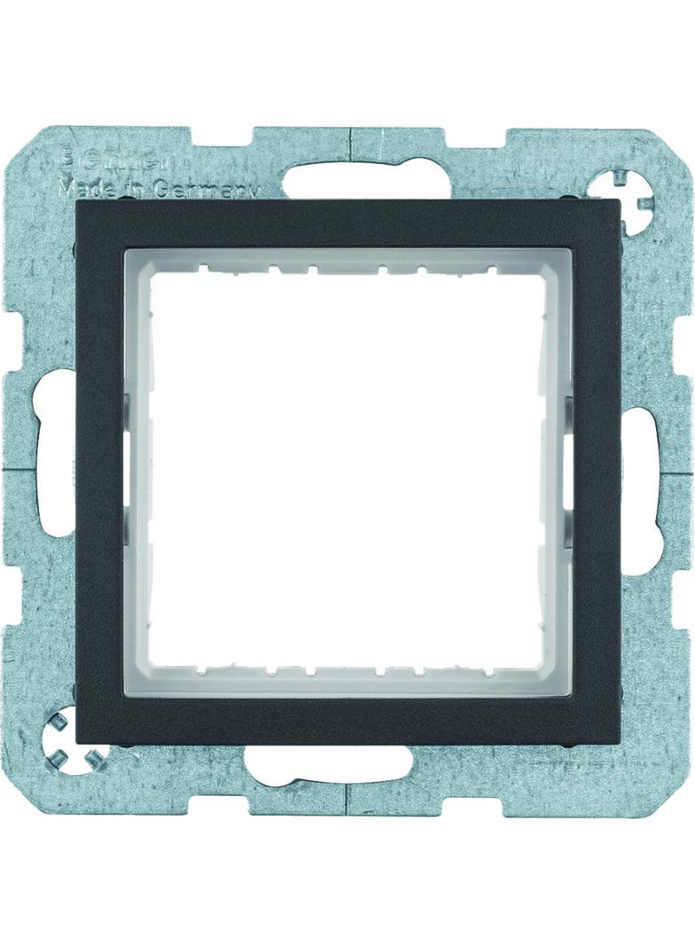 BERKER B.X Zestaw adaptacyjny do modułów systo 45x45mm antracyt 14401606 HAGER