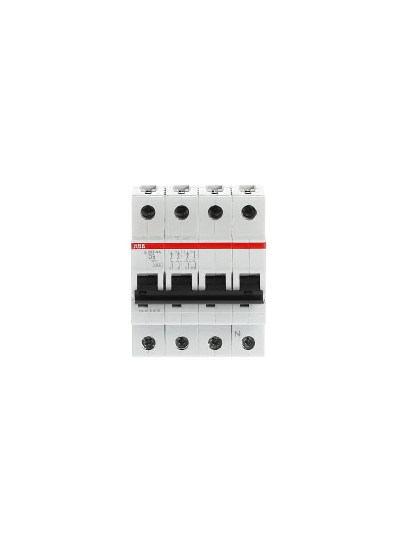 S203-D6NA Wyłącznik nadprądowy 6kA 3P+N D6A 2CDS253103R0061 ABB