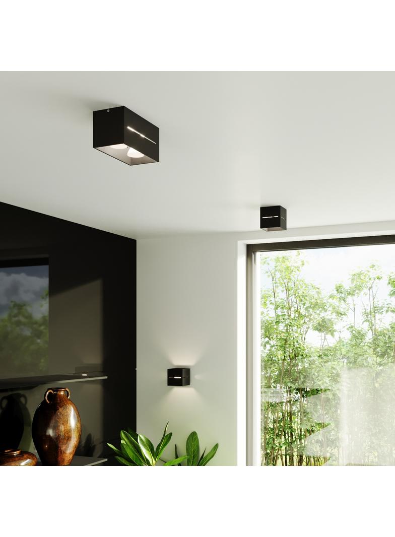Sollux Plafon LOBO czarny SL.0207
