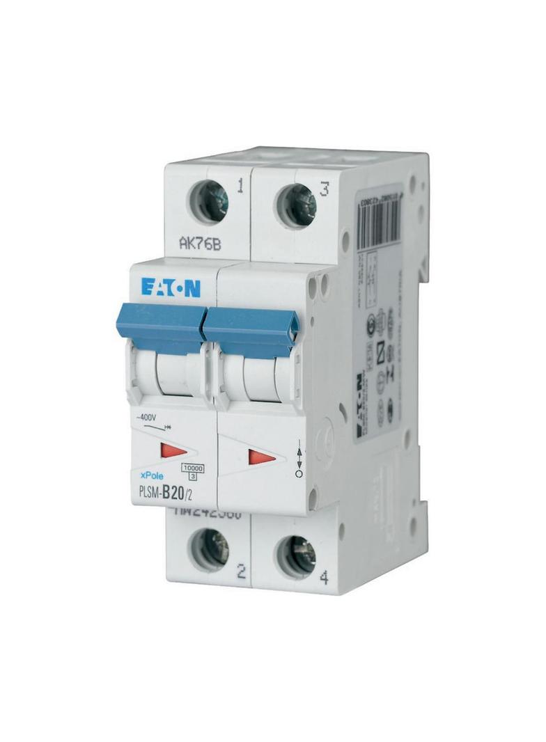PLSM-C20/2-MW Wyłącznik nadprądowy 10kA C20A 2P 242406 EATON