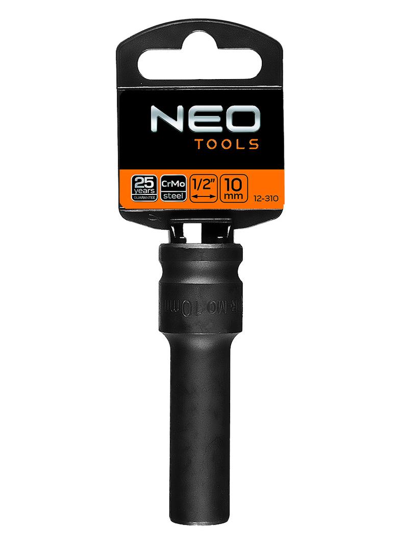 Nasadka udarowa 1/2" długa , 10 x 78mm , Cr-Mo