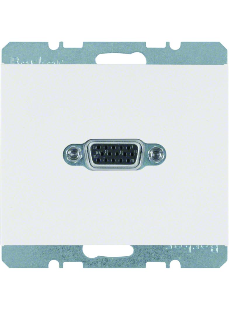 BERKER K.1 Gniazdo VGA biały 3315407009 HAGER
