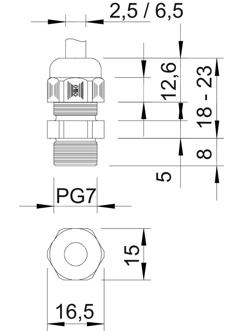 V-TEC, DŁAWIKI V-TEC PG 7 SREBR.SZ.