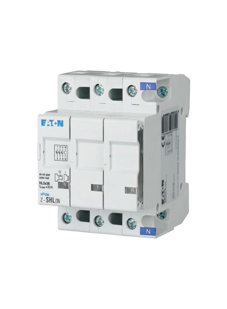 Z-SHL/3N Rozłącznik bezpiecznikowy cylindryczny 10x38mm 3P+N 263887 EATON