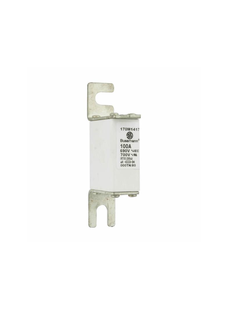 FUSE 100A 690V 000TN/80 AR UC Wkładka szybka 100A 690V 000TN/80 AR UC 170M1417 EATON