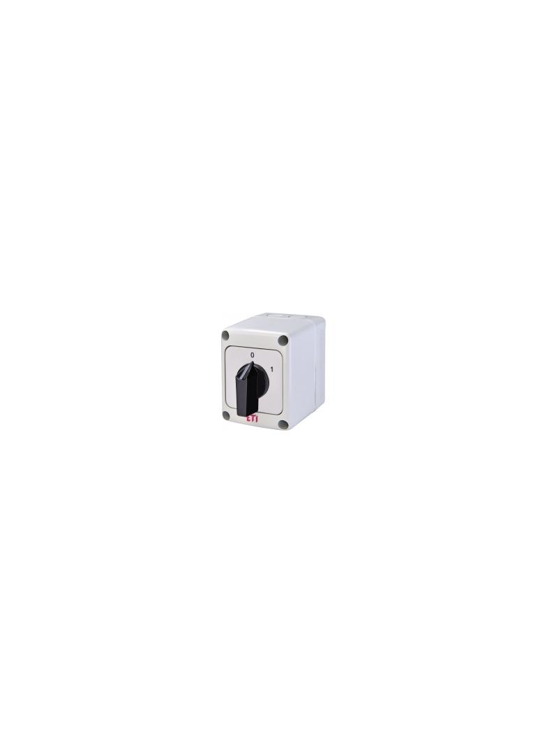 Przełącznik 0-1 4P w obudowie CS 25 92 PN 004773170 ETI