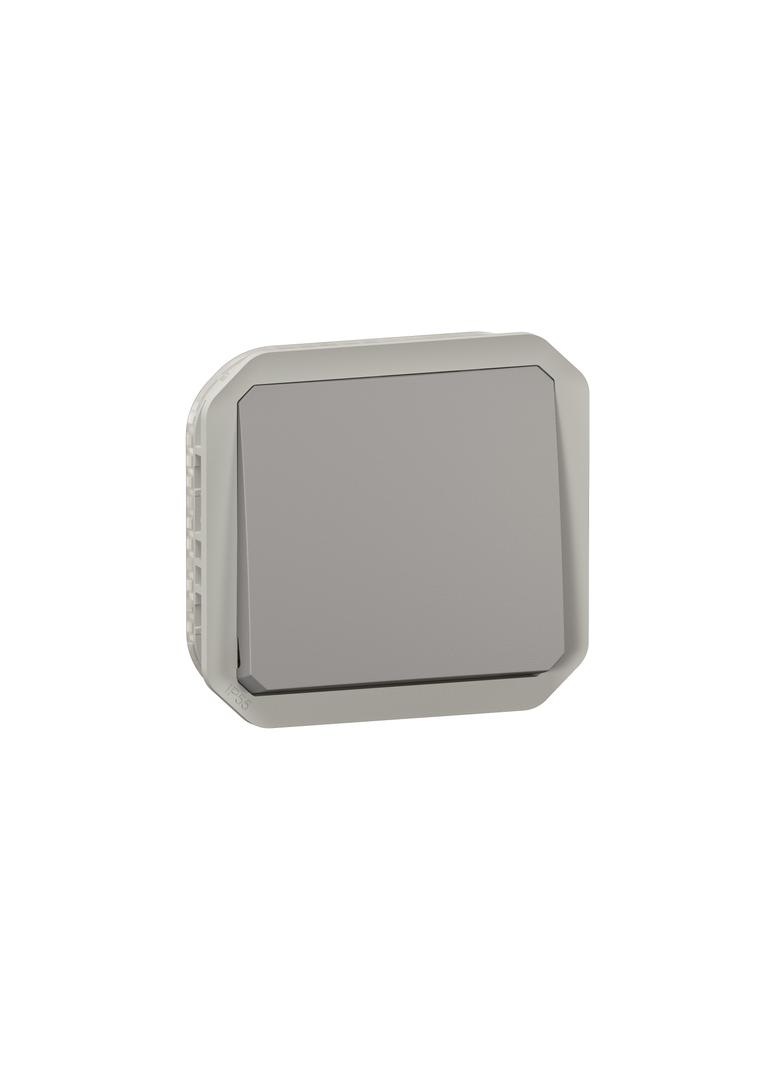 NOWE PLEXO - ŁĄCZNIK KRZYŻOWY MECHANIZM 10 AX -250 V SZARY 069521L LEGRAND