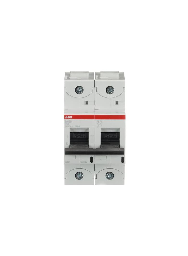 S802U-K50 Wyłącznik nadprądowy 50kA 2P K50A 2CCS862017R0577 ABB