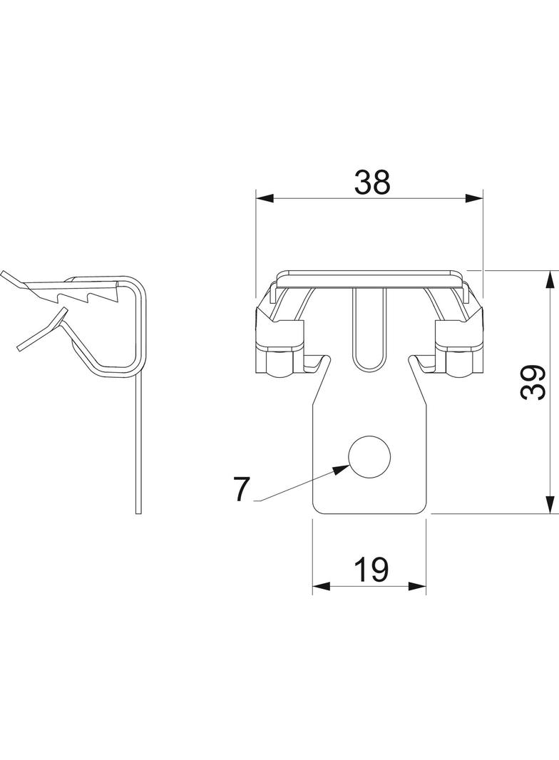 BCVH 4-8, Klamra nośna