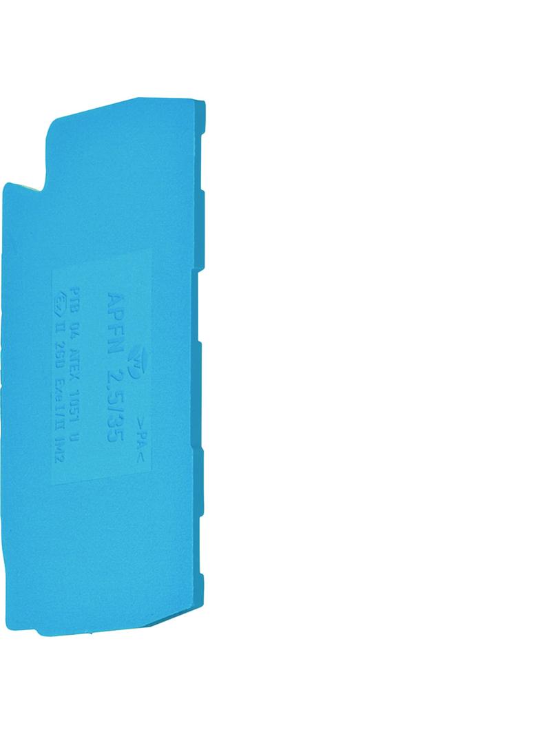 Osłona końcowa dla KYA02NH2 KWE07B HAGER