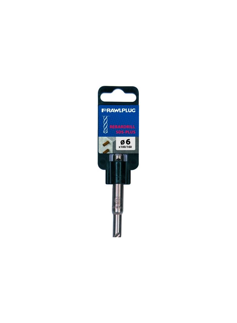 Wiertło do betonu SDS PLUS REBARDRILL 8x160mm RT-SDSR-8/160 RAWLPLUG
