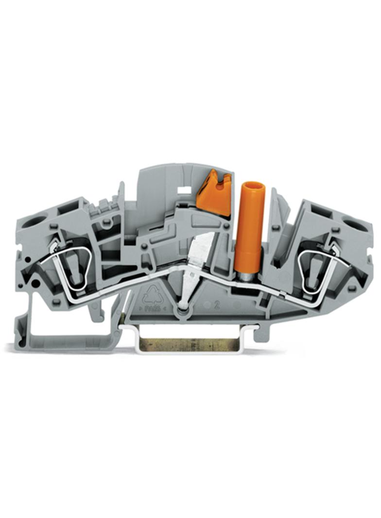 złączka zwierająca 6 mm2 do przekładników prądowych szara