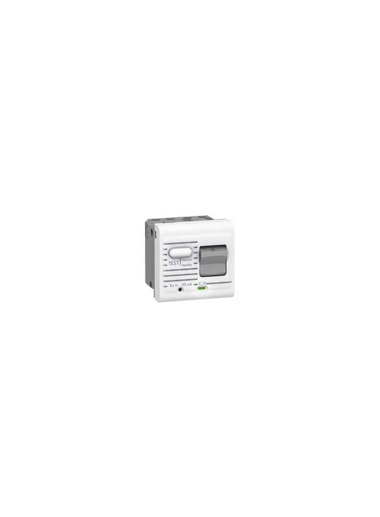 MOSAIC WYŁĄCZNIK RÓŻNICOWO PRĄDOWY - 2 MODUŁY BIAŁY 10A/10MA - -230V~ TYP AC, Legrand