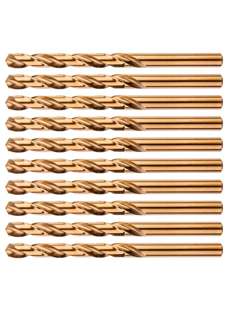 Wiertła do metalu HSS-Co 7.0 mm, 10 szt.