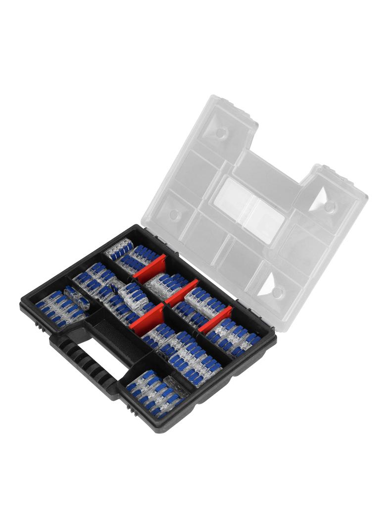 Zestaw złączek jednostronnych i przelotowych HOUSE-QUICK-MIX, 85 szt.