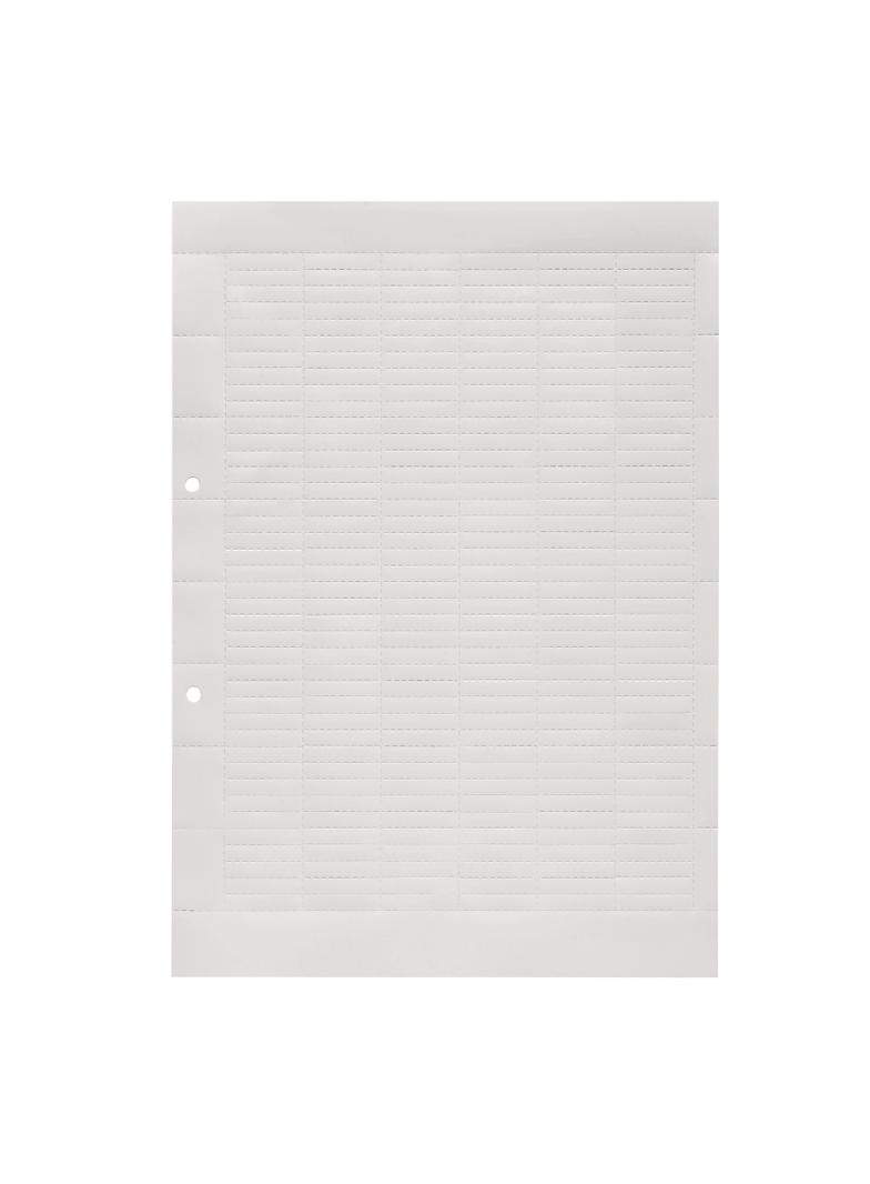 ESO 7 DIN A4 WS Oznaczenie terminala, biały /10szt./ 1607720000 WEIDMÜLLER