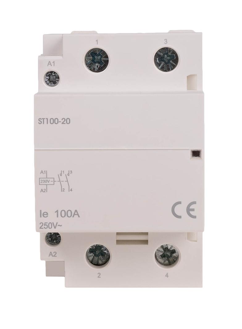 Stycznik 100A, 230V,  styki 2XNO