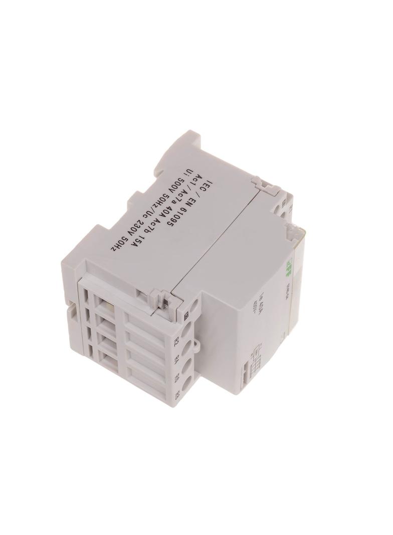 Stycznik modułowy, montaż na szynie, styki 4NC, 40A