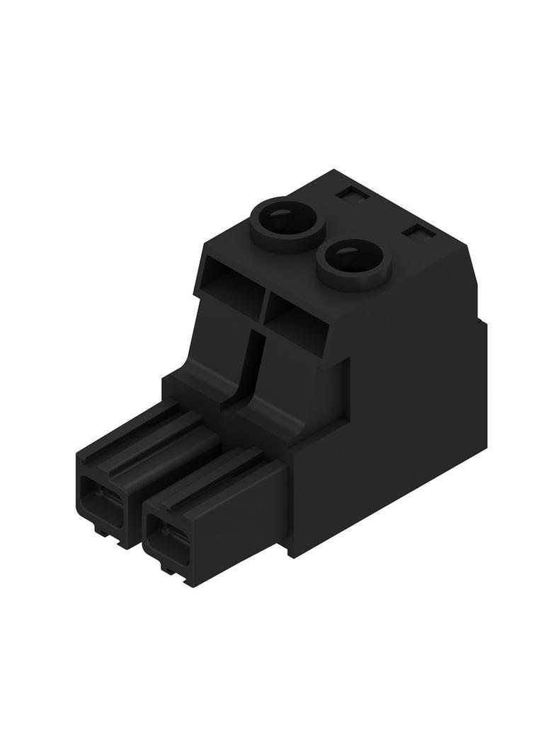 BUZ 10.16HP/02/180 AG BK BX Złącze kablowe do płytek drukowanych /60szt./ WEIDMULLER