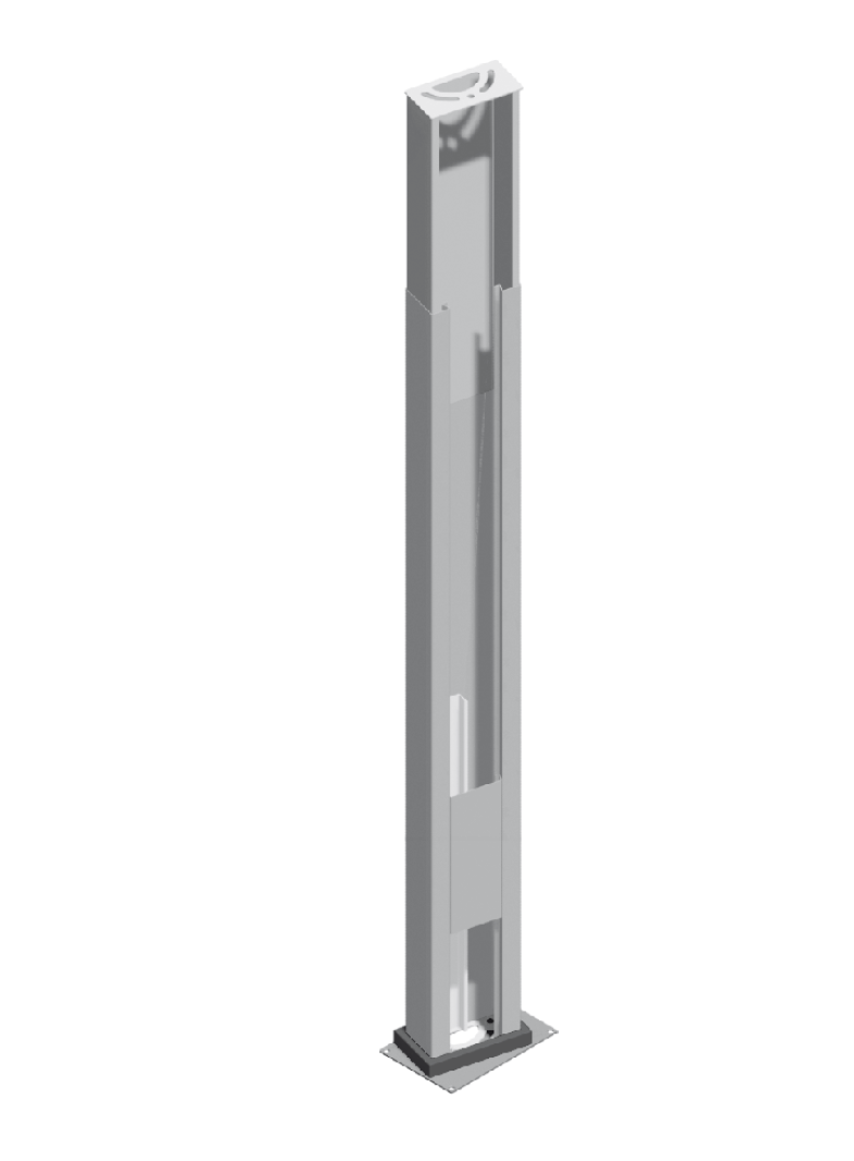 SI2650 Słupek instalacyjny 1,0 mm
