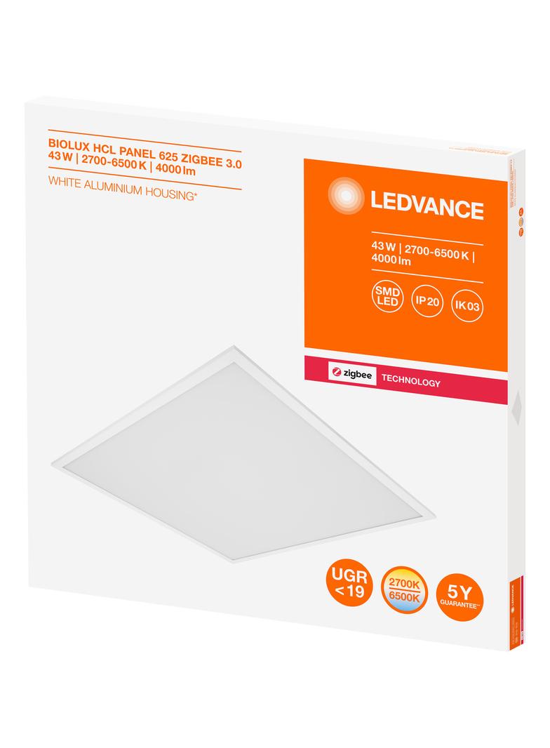 Oprawa BIOLUX HCL PANEL 625 ZB 43W 2700-6500K