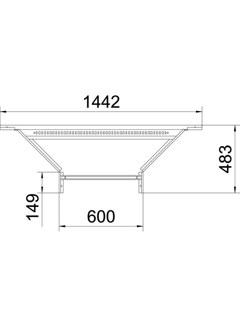 SLAA 1160 R3 FT Trójnik dostawny drabin kabl.