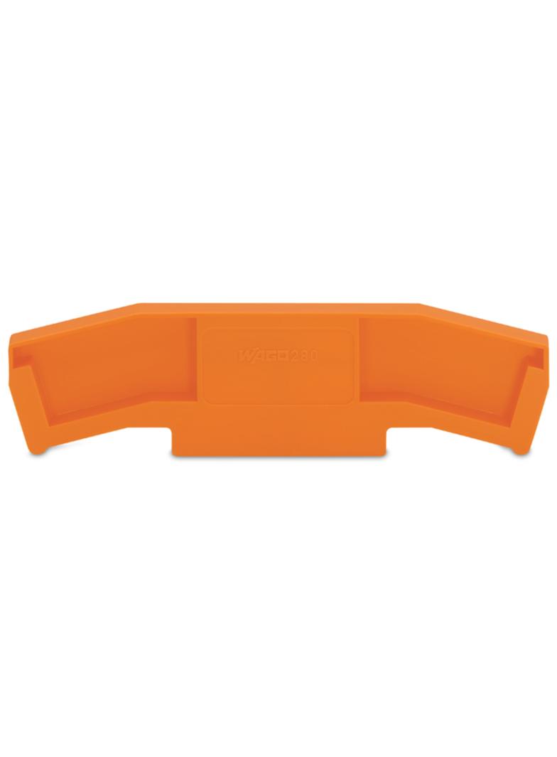 ścianka końcowa pomarańczowa