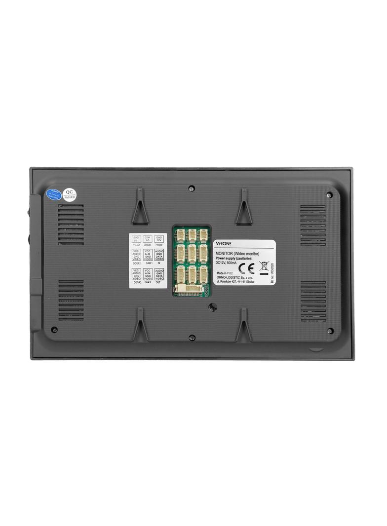 Wideo monitor bezsłuchawkowy kolorowy LCD 7 WiFi + APP na telefon z gniazdem na kartę pamięci T VDP-