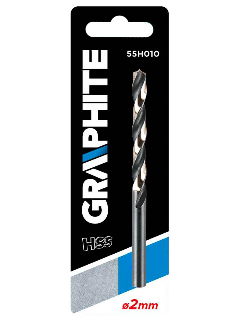 Wiertło do metalu HSS-CNC, 124°, "Pro-Tec", 2.0 mm