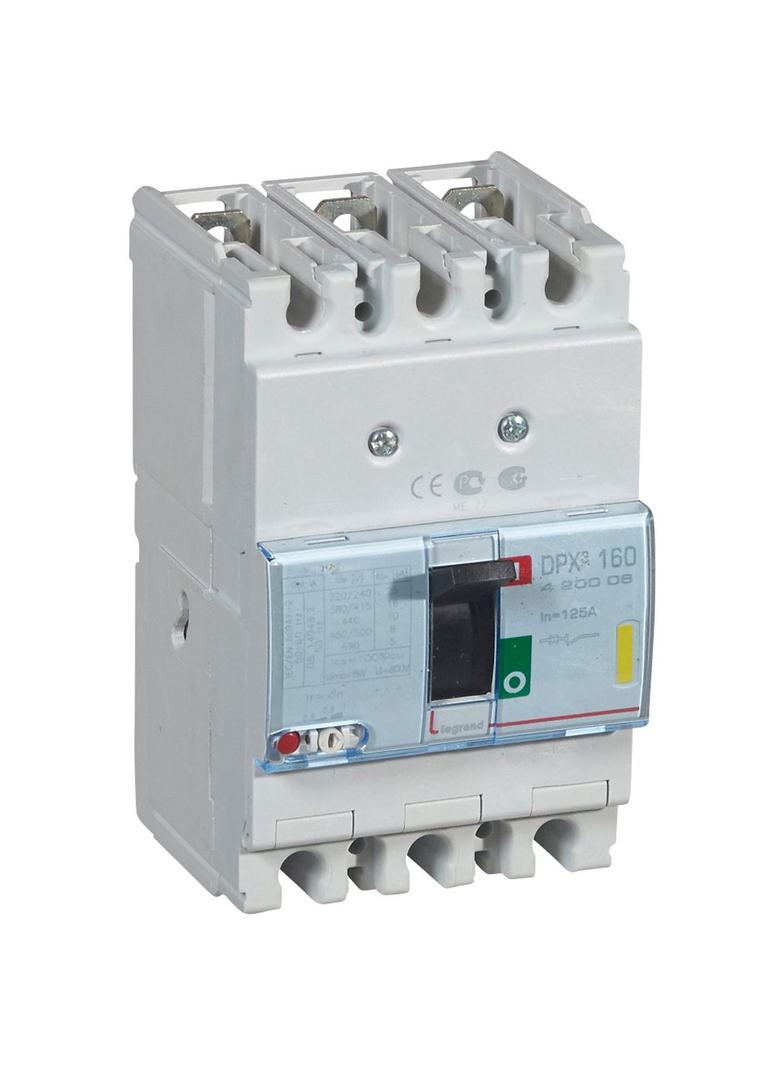 Wyłącznik DPX3 160 3P 125A 16kA 420006 LEGRAND