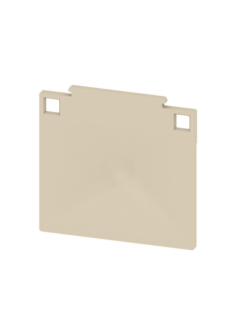 WTW WF6-WF12 Płyta separacyjna (terminal), Płyta zamykająca i pośrednia, 50 mm x 48 mm, Ciemnobeżowy /20szt./ 1781240000 WEIDMÜLLER