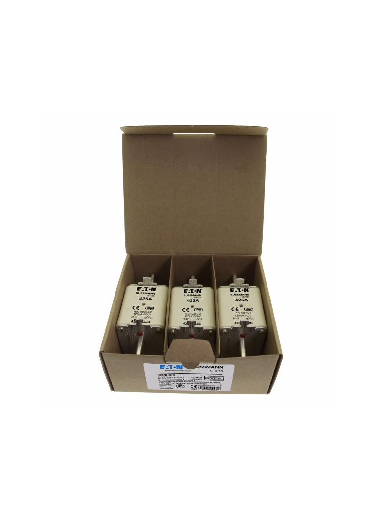 NH FUSE 425A 500V GG/GL SIZE 2 Wkładka NH2 425A 500V GL/GG podwójny wskaźnik 425NHG2B EATON