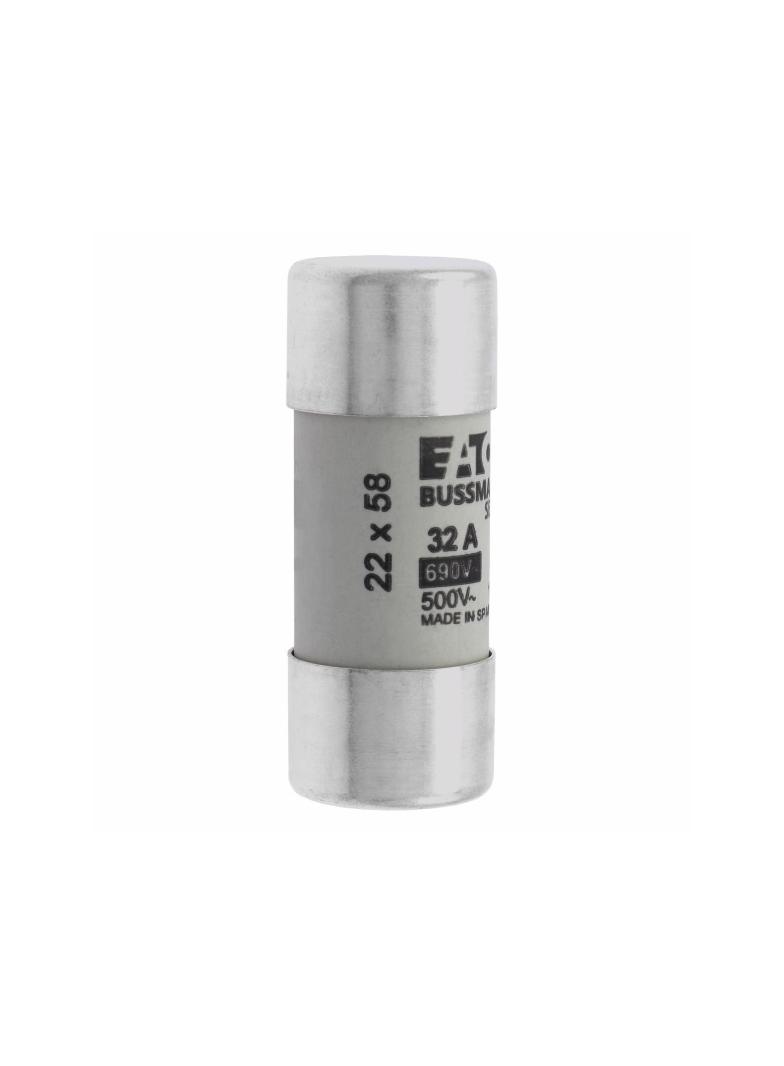 CYLINDRICAL FUSE 22 x 58 32A GG 690V AC Wkładka cylindryczna 22 x 58mm 32A GG 690V AC C22G32 EATON