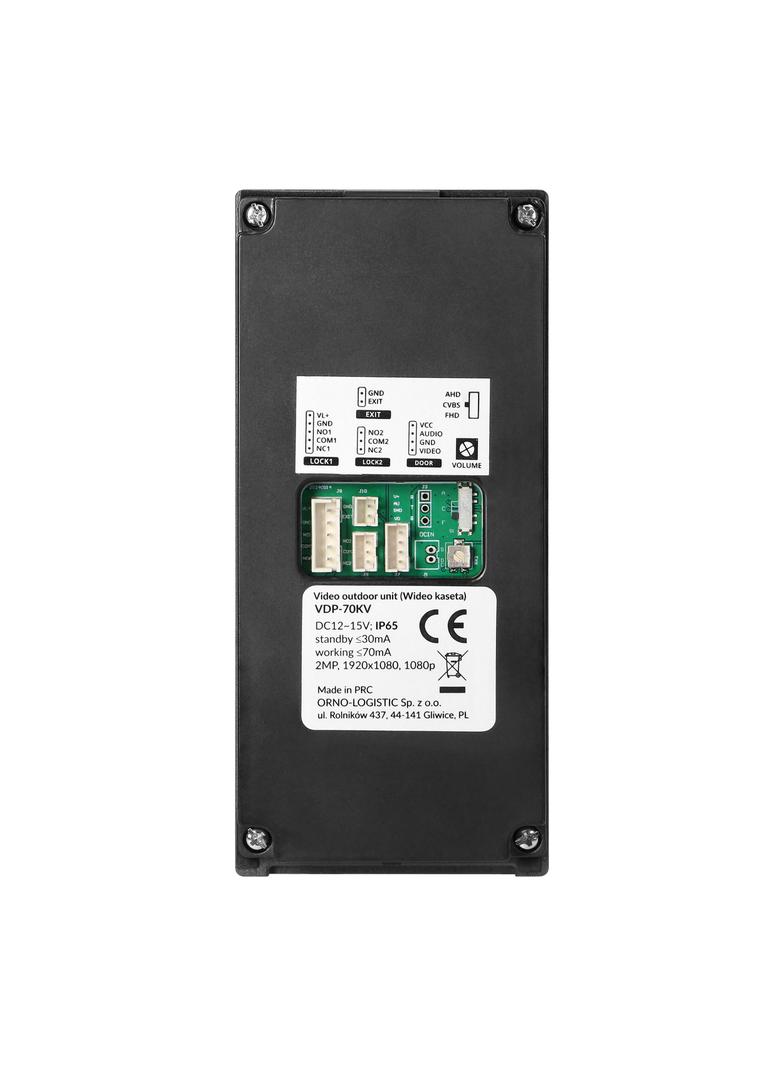 MAILO, zestaw wideodomofonowy, bezsłuchawkowy, monitor dotykowy 10 LCD, Wi-Fi + APP na telefon, z g VDP-70/W ORNO