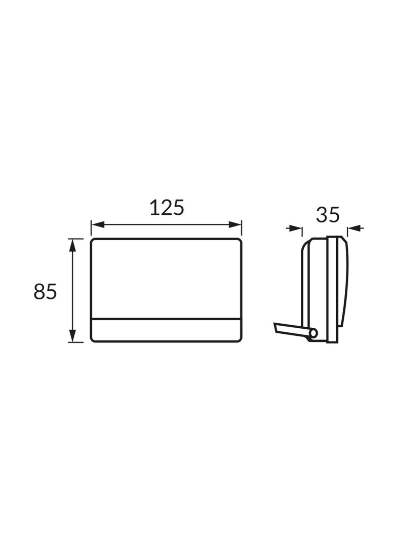 Naświetlacz SMD LED BRYZA LED 15W BLACK NW