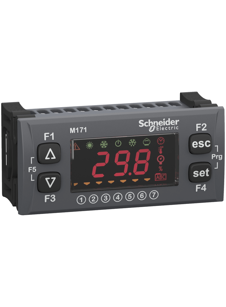 Modicon M171, Zdalny wyświetlacz do motażu podtynkowego LED, LAN