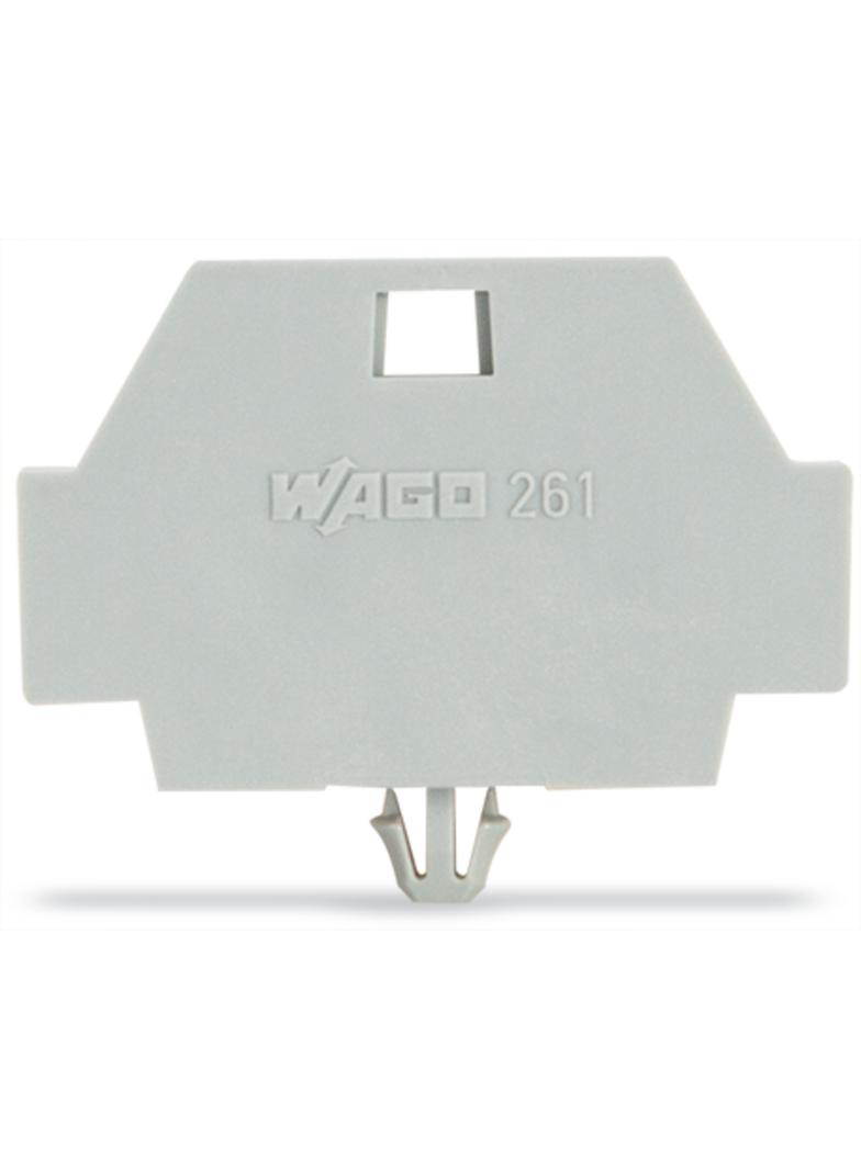 ścianka końcowa ze stopką montażową