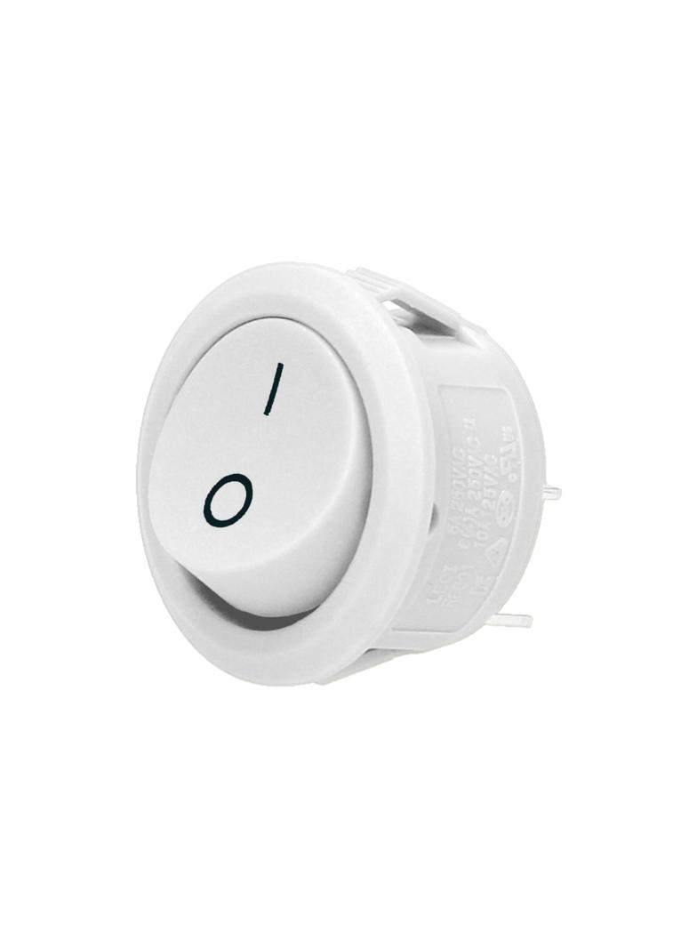 Łącznik kołyskowy okrągły biały OR-AE-13180/W ORNO