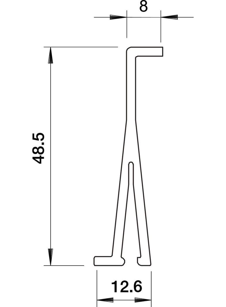 2371, PRZEGRODA 60X2000MM