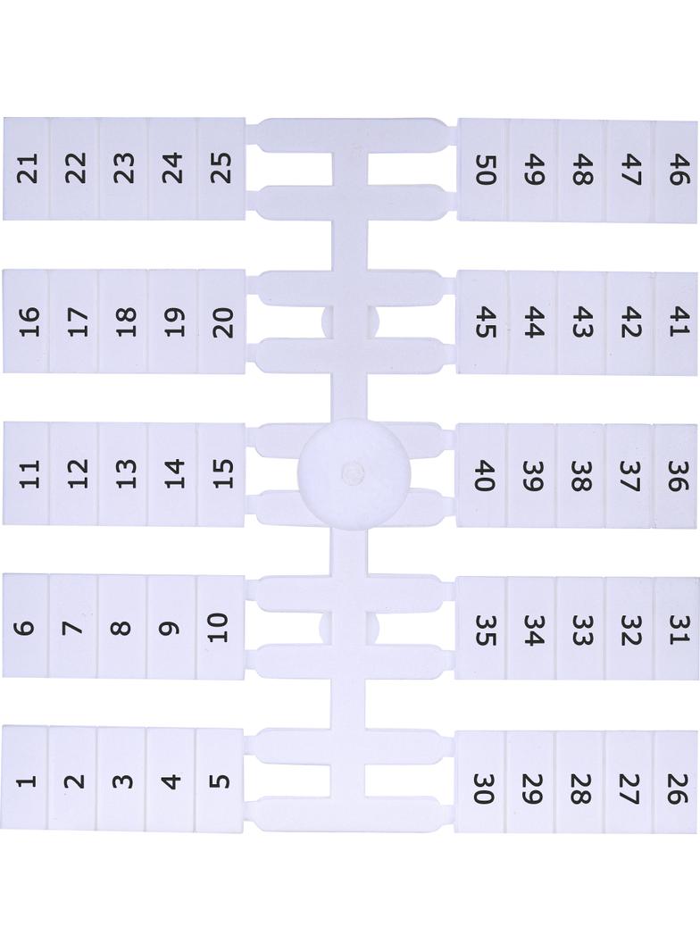 Oznacznik elastyczny (4 x 50 szt.) EO4 1-50 003901773 ETI