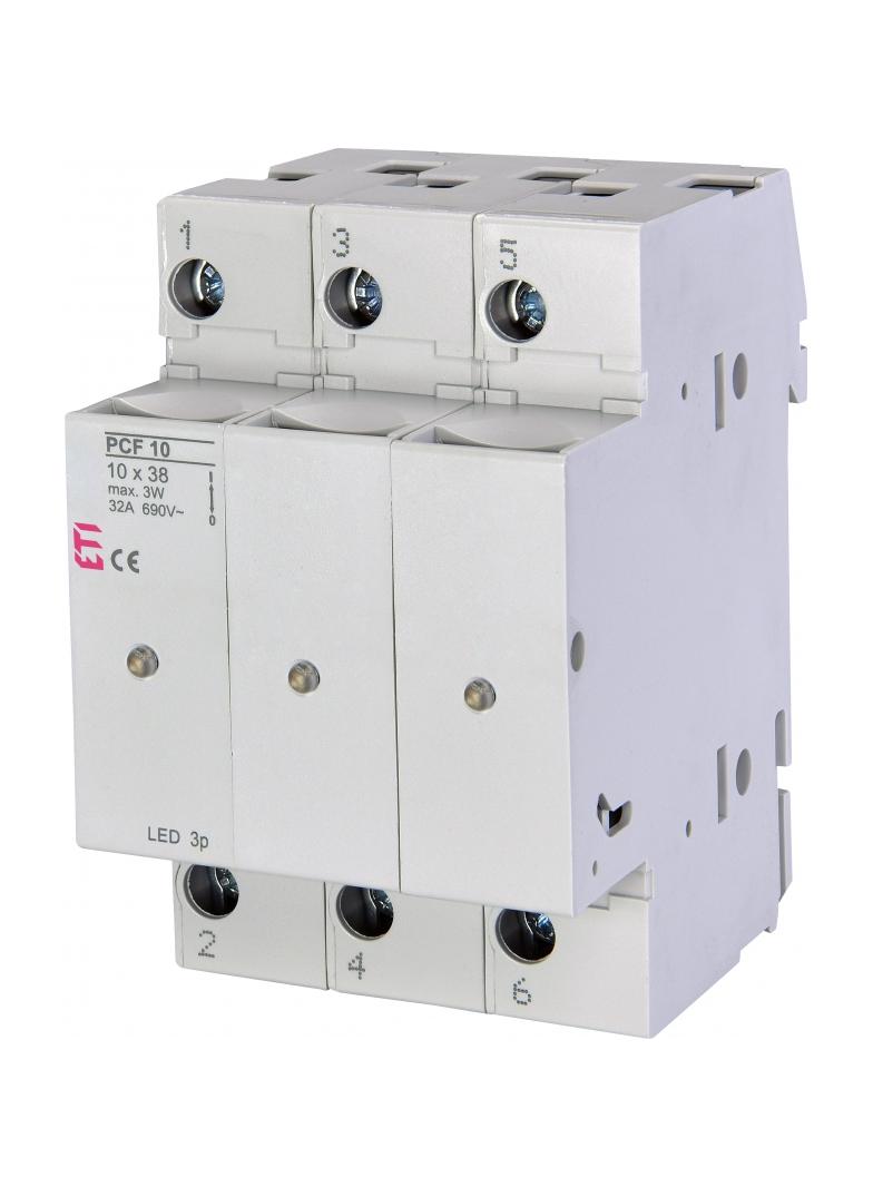 Rozłącznik bezpiecznikowy PCF 10 3P LED 002550014 ETI