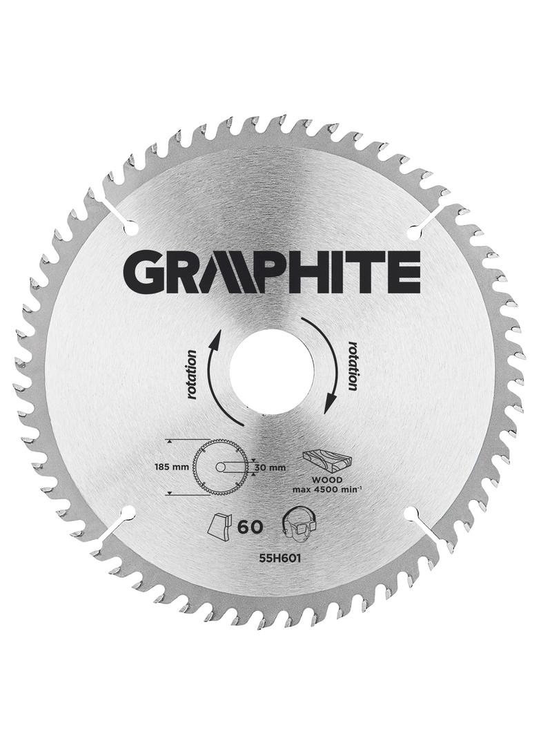 Tarcza do pilarki, widiowa, 185 x 30 mm, 60 zębów