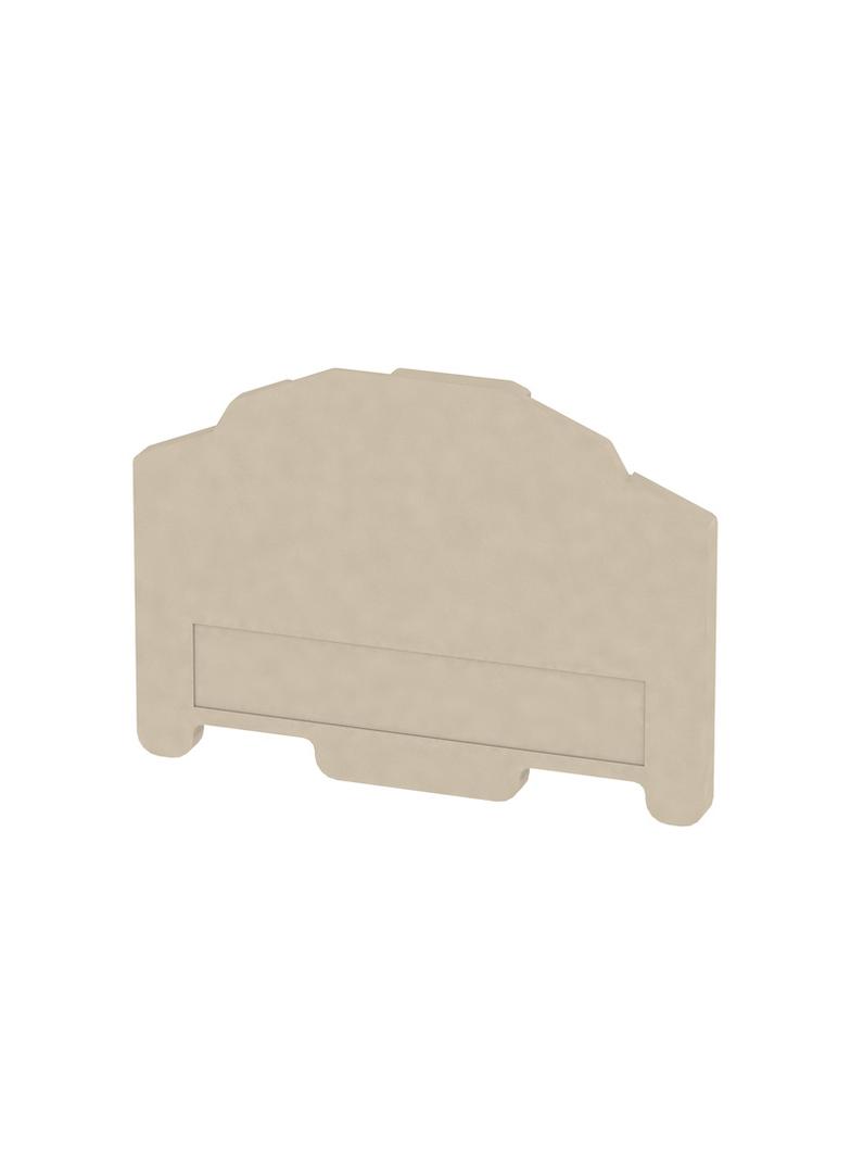 ZAP/TW7 Płyta separacyjna (terminal), Płyta zamykająca i pośrednia, 50.5 mm x 36.2 mm, Ciemnobeżowy /50szt./ 1706110000 WEIDMÜLLER