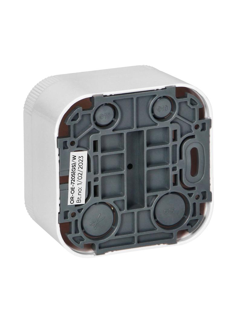 Gniazdo pojedyncze natynkowe ToDo 2P+Z Schuko IP20 biały OR-OE-7205(GS)/W ORNO