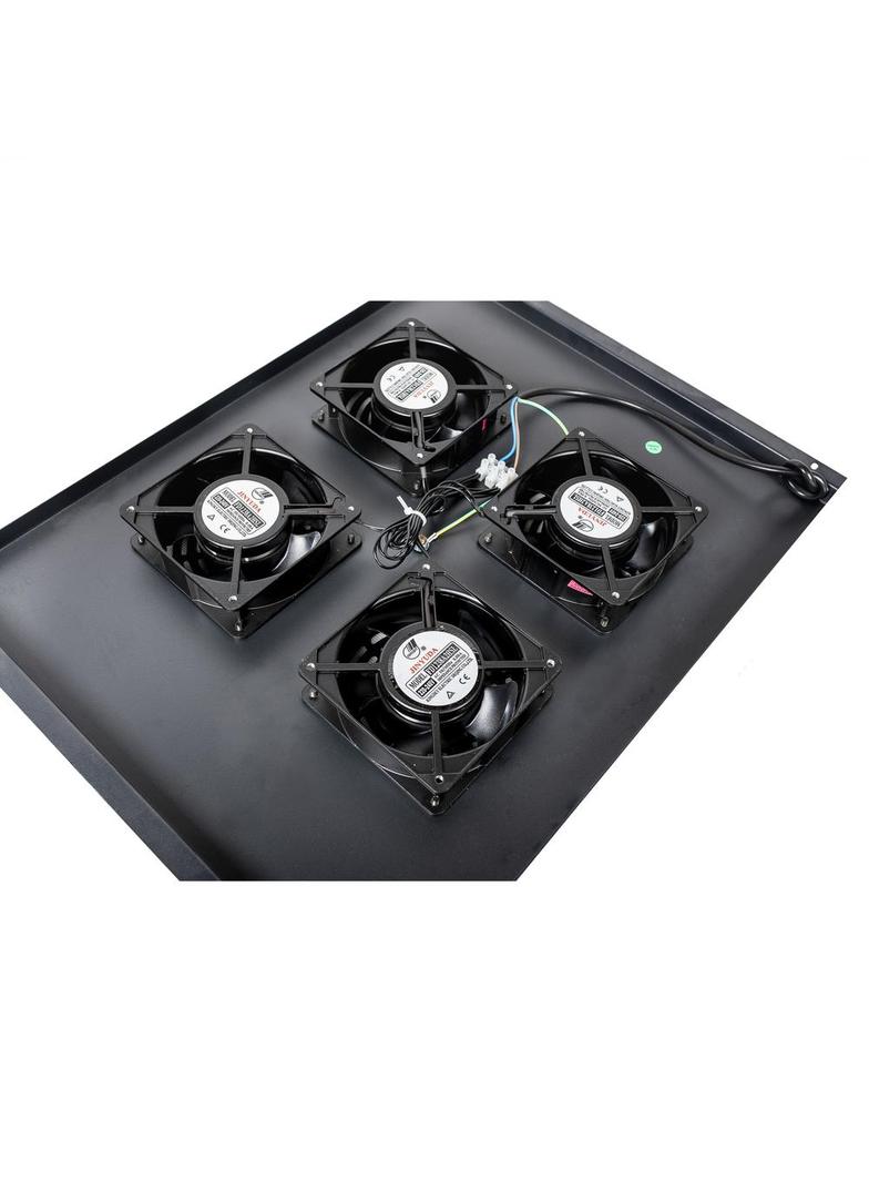 Panel wentylacyjny do szaf stojacych o głębokości 800mm (4 wentylatory)