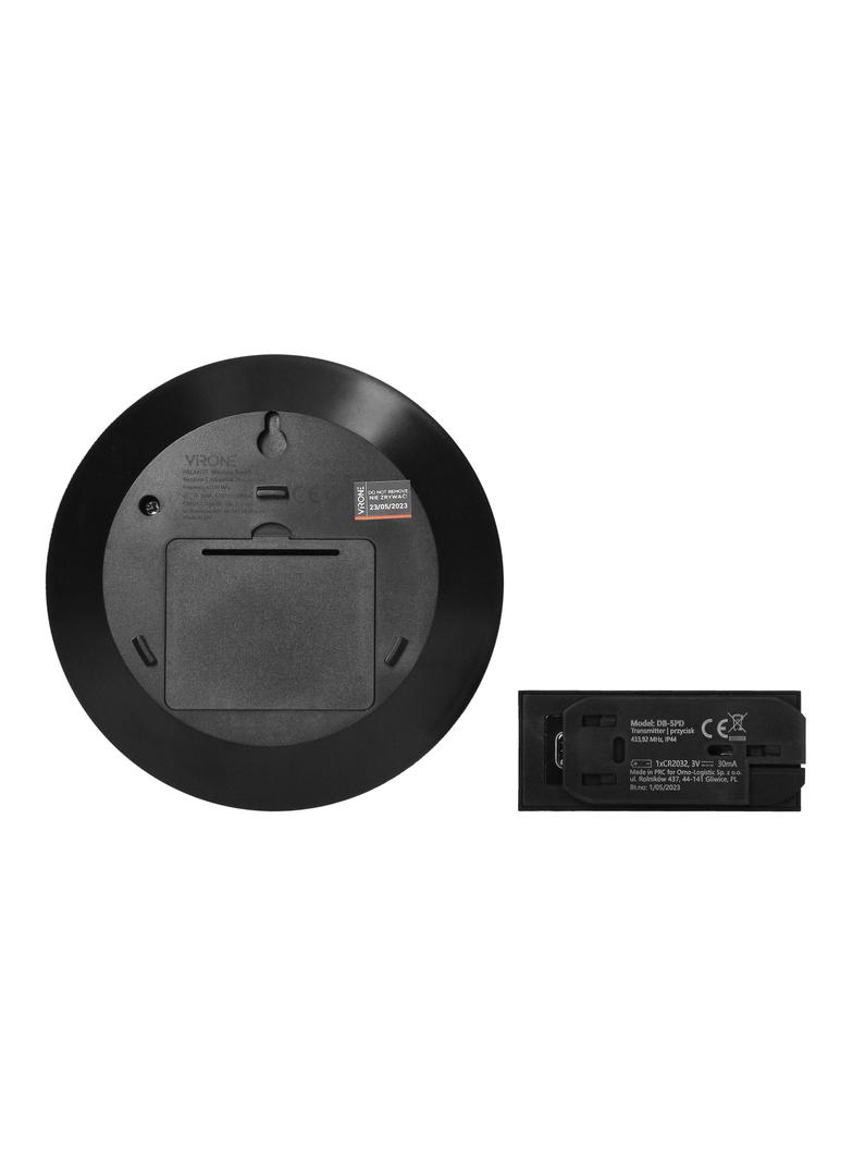 Dzwonek bezprzewodowy wodoodporny na baterie 200m DB-5 ORNO