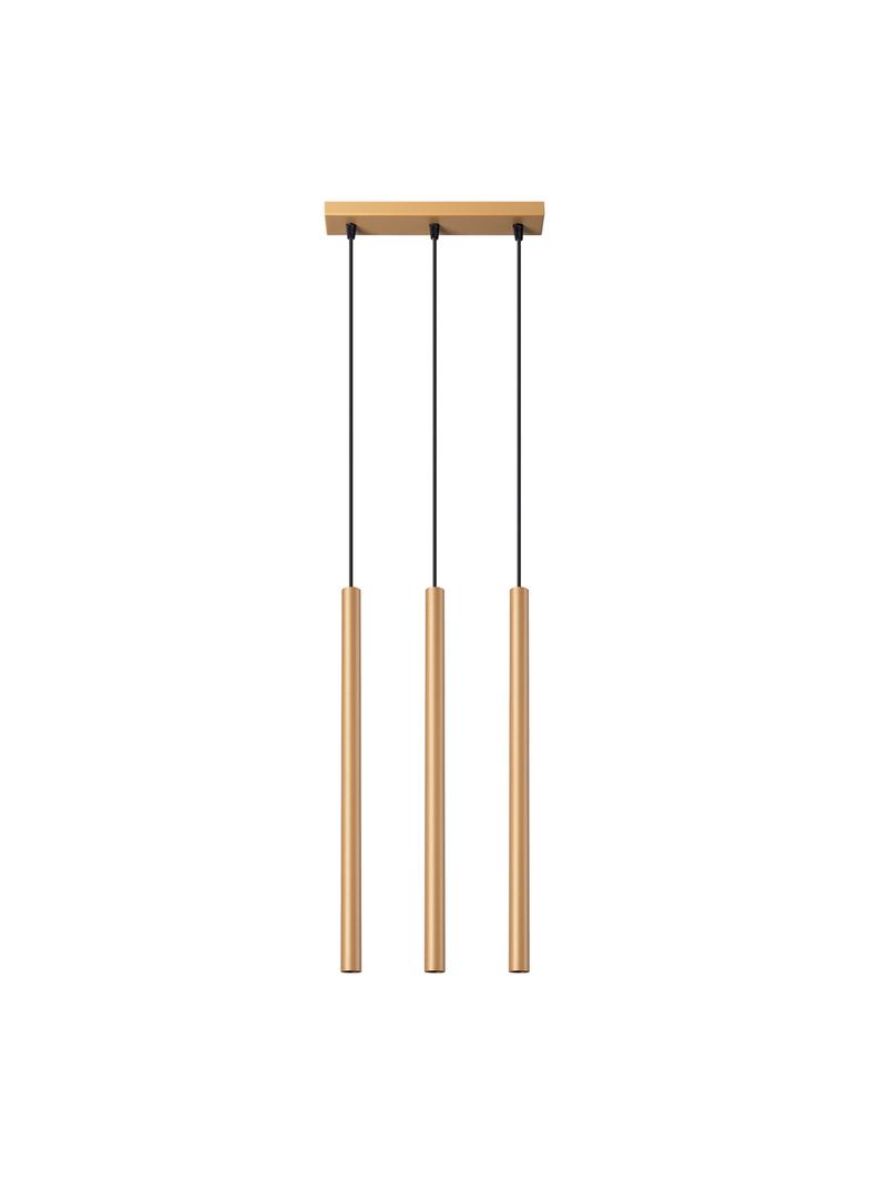 Sollux Lampa wisząca PASTELO 3L złota SL.1171
