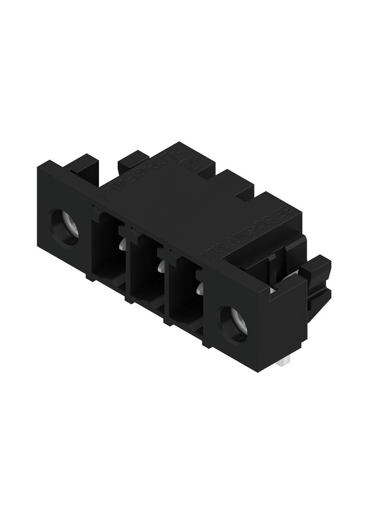 SC-SMT 3.81/03/90LF 3.2SN BK BX Wtyki PCB (złącza płyty), 3.81 mm, Liczba biegunów: 3, kąt odejścia: 90° /50szt./ 1863680000 WEIDMÜLLER